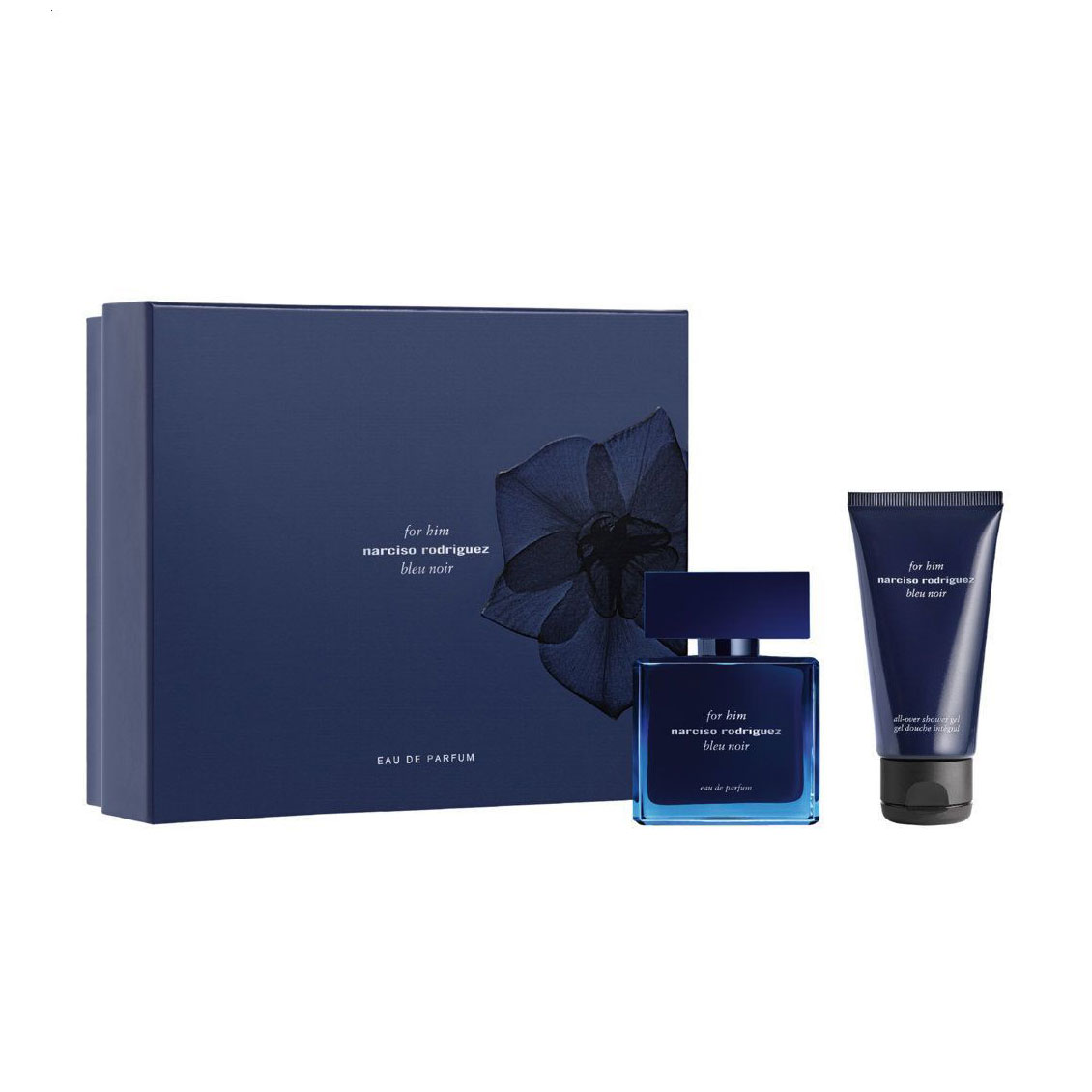 Уцінка! Парфумований набір чоловічий Narciso Rodriguez For Him Bleu Noir (парфумована вода, 50 мл + гель для душу, 50 мл)